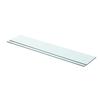 VidaXL Shelf Panels 2 Pcs Transparent Glass 80 X 15 Cm
