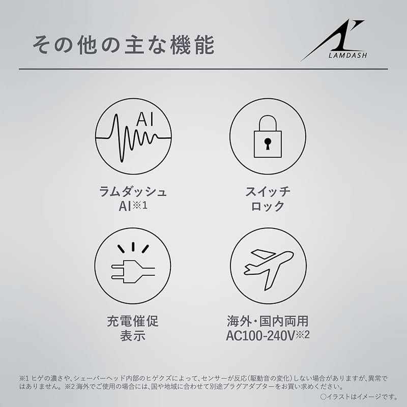 Бритва panasonic lamb dash 3 лезвия электрическое бритье мужская зарядная подставка плотный контакт 3D головка ES-L360D-S серебристый