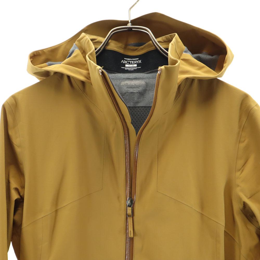 ARC'TERYX GORE-TEX Raincoat M yellow Outdoor Sample Women Used