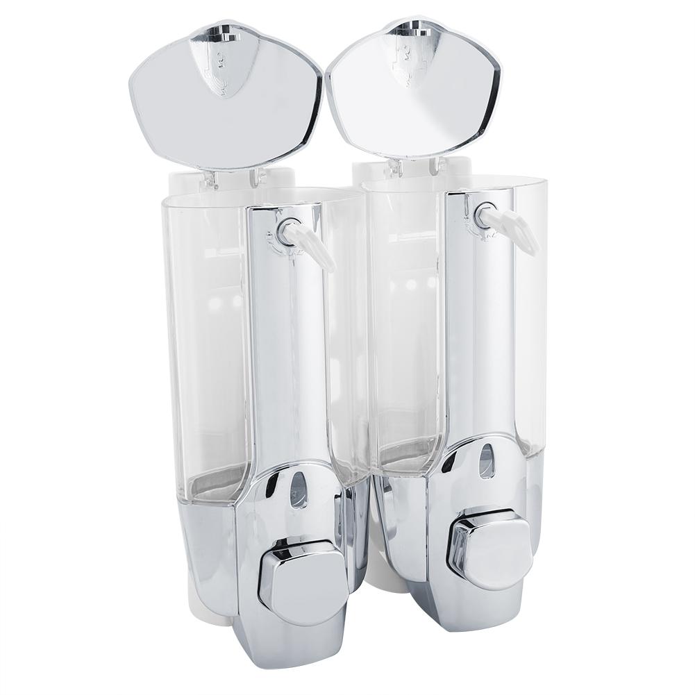 350 / 700 мл Настенный дозатор пены для мыла и лосьона (Двойной выход 700 мл)