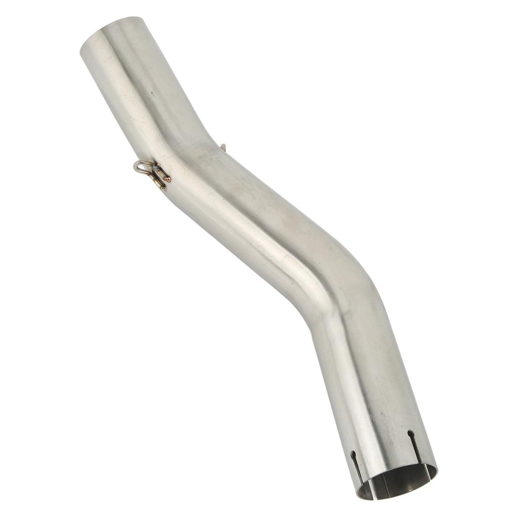 Motorcycle Exhaust Pipe Mid Middle Link Tube Connector Replacement for Ninja ZX10R 2004‑2005