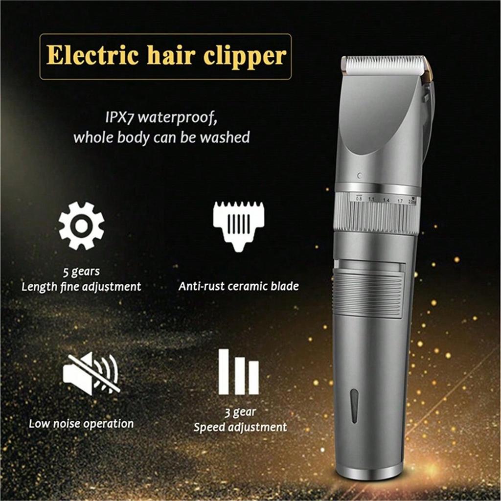 Rechargeable Electric Cordless Professional USB Men Clippers Hair Trimmer, Professional Hair Clippers For Man