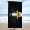 SS Lazio Print Beach Towel, Large Soft Quick Dry Towel for Beach Camping Swimming