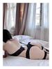 Кружевное боди-халтер Pure Desire: Сексуальный дразнящий комплект с открытой промежностью для маленькой груди