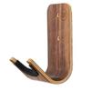 guitar wall mount hanger unique bent wood design