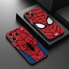 Чехол Marvel Человек-Паук для iPhone 17 Pro Max 13 Mini 17e 11 XS XR 15 12 Air 16 Plus 14 7 8 SE Задняя крышка телефона