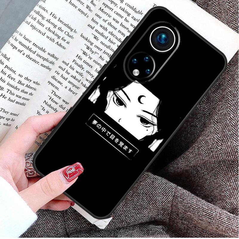 Эстетичный чехол в стиле японского аниме для Honor Magic 8 6 7 Lite Honor 400 200 Pro 50 70 90 X8c X8b X9a X9c X9b X9d Win Cover