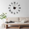 Large 3D Wall Clock Mirror Wall Stickers Creative DIY Wall Clocks Removable Art Decal Home Decor Living Room Quartz Needle