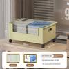 Student Classroom Books Finishing Box with Wheels Letter File Tray Durable Holding Box