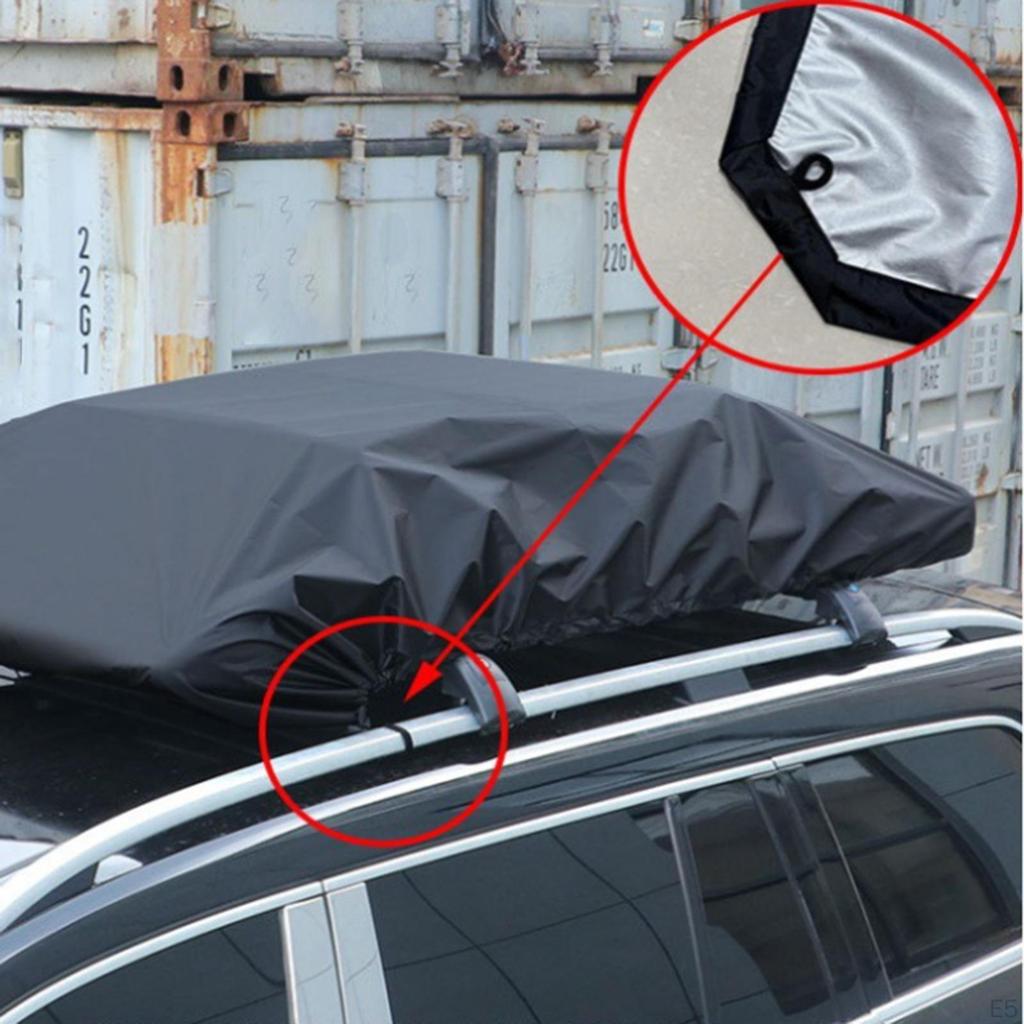 Car Roof Rack Cover Automobile Luggage Protector Rooftop Cargo Lightweight Weather Resistant