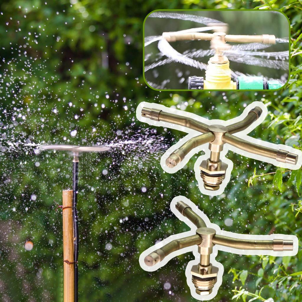 Rotary Sprinkler 360-degree  Spray Watering Sprinkler Roof Automatic Watering Flower Sprinkler