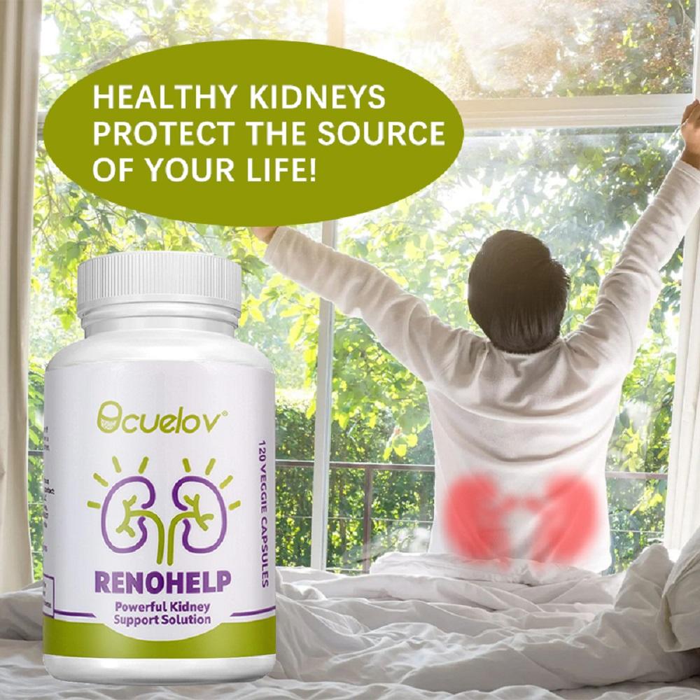 Vitamin E, Vitamin B6, Iron, Kidney Support Supplements, 120 Capsules