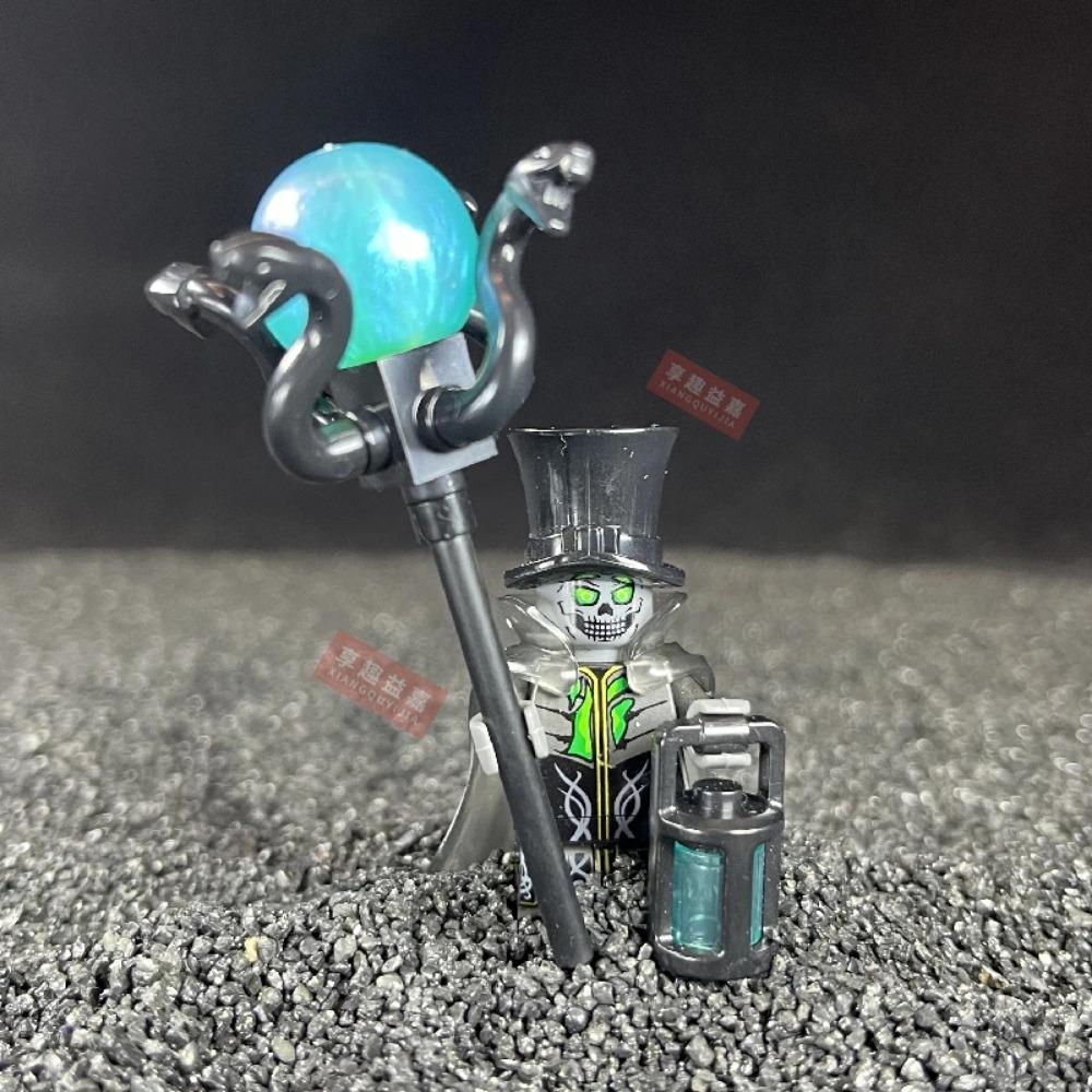New Halloween Horror Movie Skeleton Hero Building Blocks Model Bricks Mini Action Toy Figures Toy Gift for Children