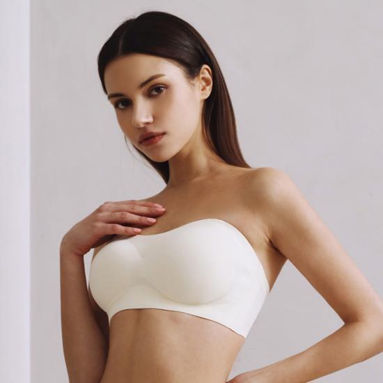 Бюстгальтер Touch Soul с открытыми плечами, 2 цвета (удлинительный крючок + прозрачный ремешок в комплекте)