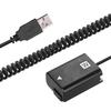 Npfw50 USB-эмулятор 5В Адаптер-соединитель аккумуляторного блока с гибким пружинным кабелем Совместим с