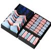 Underwear Sock Organizer Multi-cells Large Capacity Foldable Breathable Non-woven Fabric Bras Panties Divider Drawer Closet Storage Box Bin