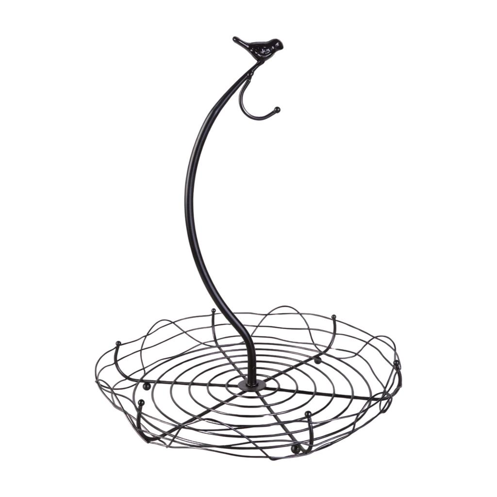 Современная настольная фруктовница-корзина, декоративные металлические органайзеры для фруктов для кухни и столовой