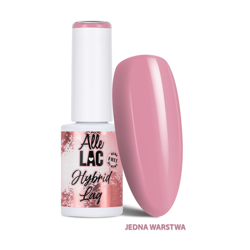 Hybrid LED/UV Gel Polish Pinks Candy AlleLac HEMA/Di-HEMA Free 6g