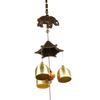 Metal Hanging Bell Ornament Elephant Outdoor Yard Decor Decorative Sound Ornament  Tree Decor
