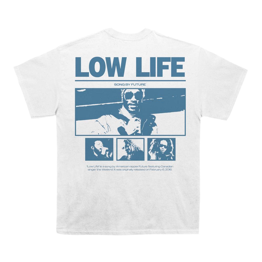 Future & The Weeknd Low Life T-shirt Men Women Streetwear Oversized Y2k Casual Loose Short Sleeve Unisex Tee Shirt Female Male Clothing