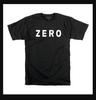 Футболка Zero Skateboards с логотипом Army Черно-белая