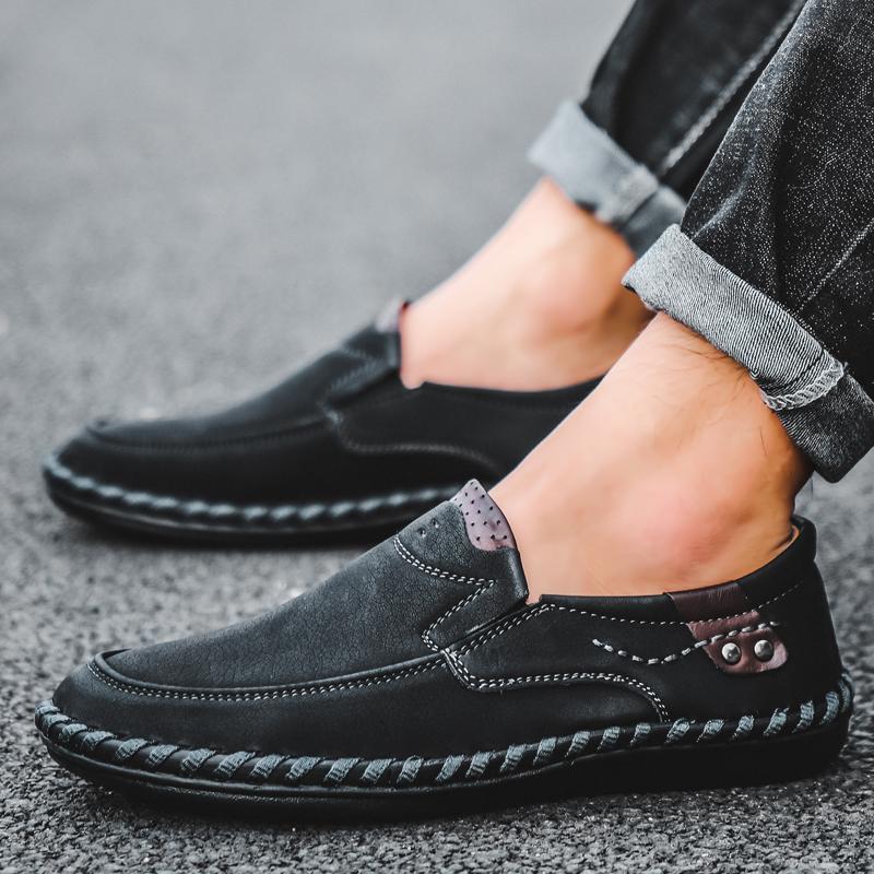 Размер 38–48. Мужские мокасины. Мужская обувь. Мужская повседневная обувь. Кожаная обувь ручной работы. Мужские лоферы.