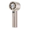 Portable USB Rechargeable Handheld Cooling Fan with Ice Pack