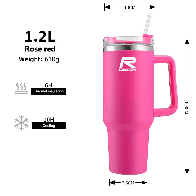 AABAO1 Car Logo Thermos Cup High Quality Insulated Thermos Double Wall Thermal Iced Travel Cup For Volvo V50 S60 S90 S80L EX30 V40 XC90