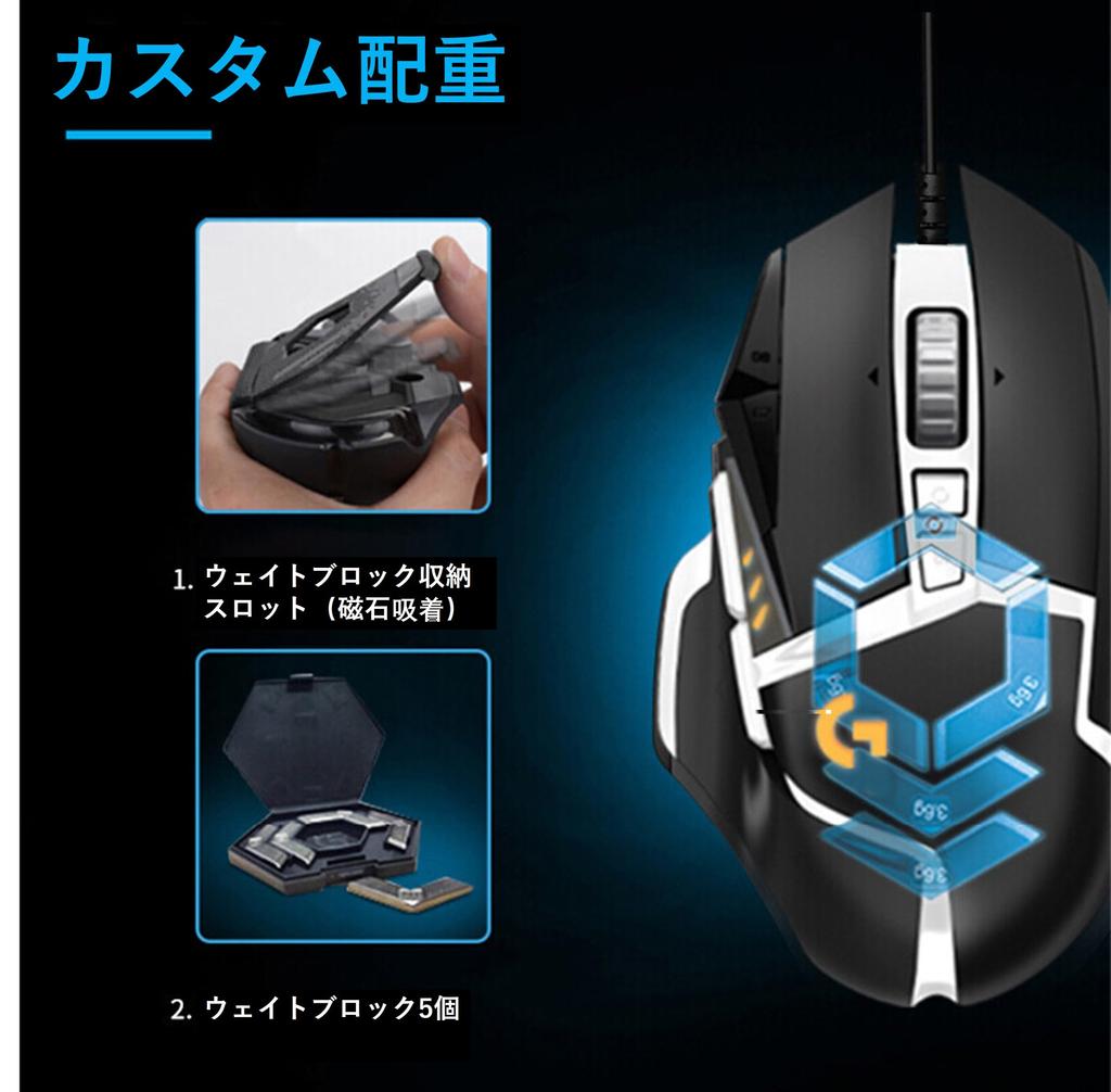 G502 Hero SE Special Edition Gaming with Kobuta Authentic Overseas Product Y&M Mouse, Multi-Button, RGB, Wired, Warranty,