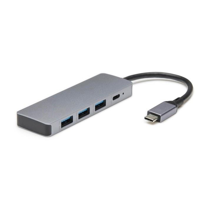 [Amazon Basics] Док-станция-хаб USB 3.2/3.1 Gen 2, 10 Гбит/с, USB-C на 1xUSB-C / 3xUSB-A, Windows/Mac, Серебристый/Черный