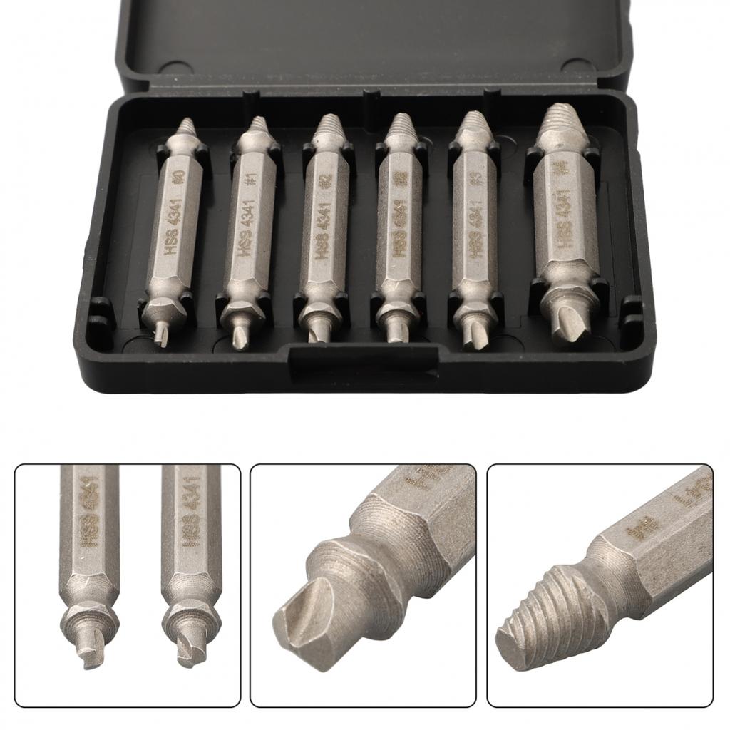 High Speed Steel Damaged Screw Extractor Set Woodworkers Artists Quality