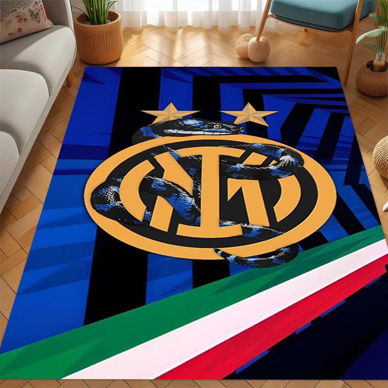 Inter Milan Emblem Artwork carpet printing Suitable for all seasons Art Fashion Dormitory decoration