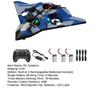 Remote Control Airplane Toy Lights 360 Flip Mini EVA Degrees Stunt with LED Foam Fighter Jet