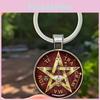 Five Pointed Star Pendant Keychain With Elegant Chinese Style For Festive Occasions And Promotions
