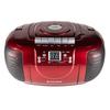 Taichi Holdings CD-CB5 CD Radio Cassette Recorder, Red