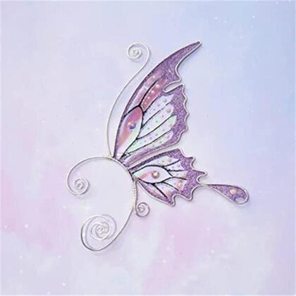 Крылья феи, стильные ювелирные изделия, рукава для ушей бабочки, серьги с ушками дракона, серьги на козелке, крылья эльфа, манжеты для ушей
