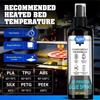 100/200ml Strong 3D Printer Adhesive Spray Suitable for PLA, ABS, PETG, TPU Filaments - Reduces Warping, Enhances Bed Adhesion