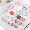 Прозрачная карточка для отображения цвета ногтей, демонстрирующая лак для ногтей, гель для дисплея, планшет, стеклянная цветная карта, инструмент для дизайна ногтей