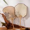 DIY Calligraphy Vintage  Group Fan Elegant Design Hand Fan Xuan Paper Fan  Home Decoration