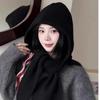 One-Piece Winter Balaclava Thickened Neck Collar Korean Style Scarf Cap  Outdoor Sports