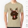 Christmas Chocolate Lab Classic T Shirt Men Women Kids 6xl