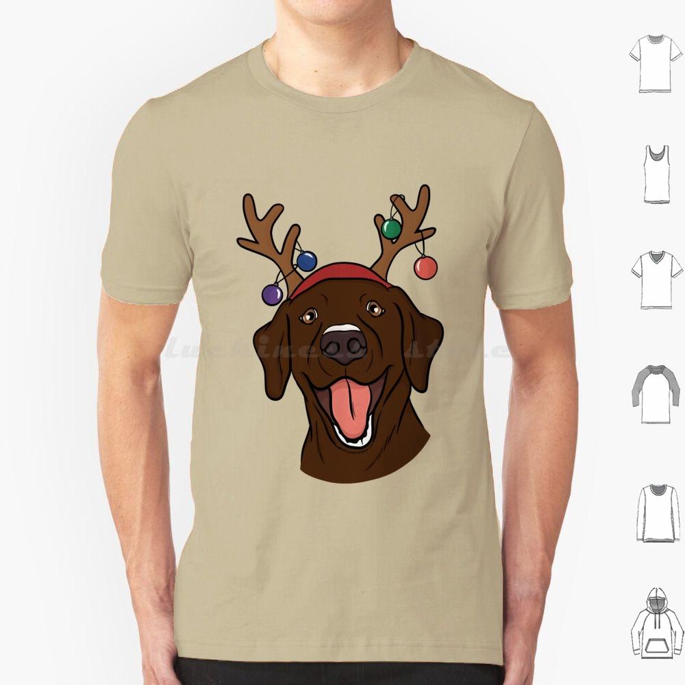 Christmas Chocolate Lab Classic T Shirt Men Women Kids 6xl
