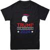 Trump for President 2024 - T-Shirt. Premium Cotton Short Sleeve O-Neck Mens T Shirt New S-3XL