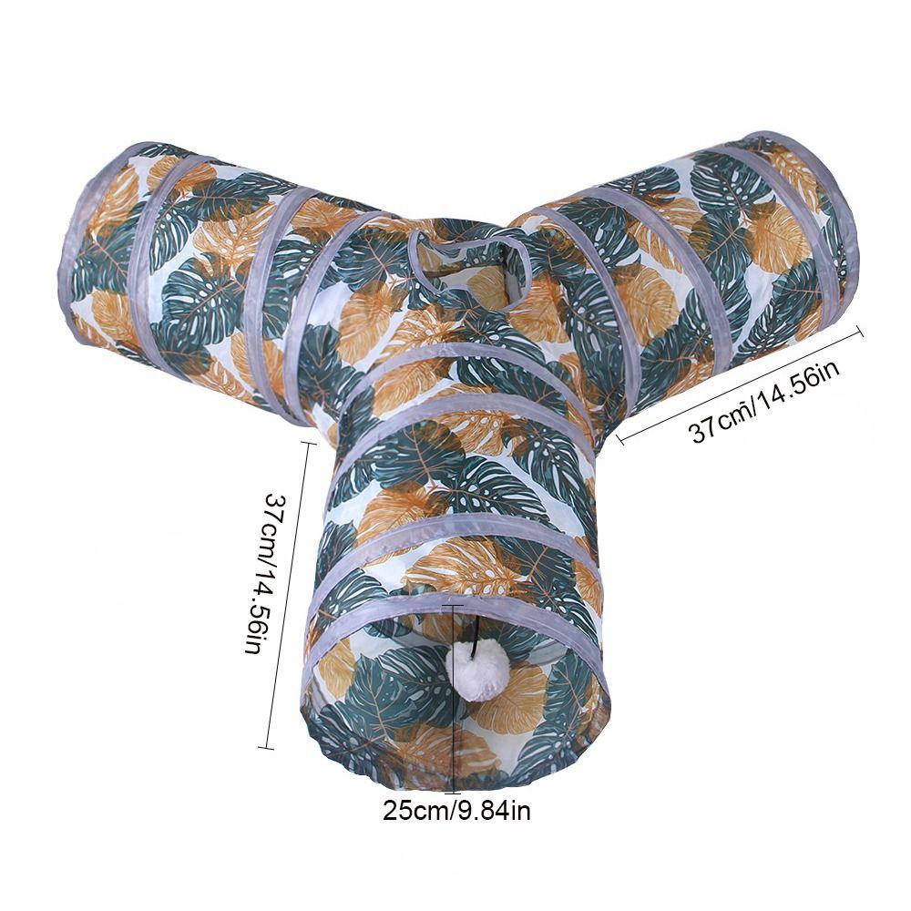 Трех/Четырехсторонний Принт Кошачий Канал Полиэстеровый Кошачий Тоннель Скучающий Кролик Игровые Трубы для Кошек Кроликов