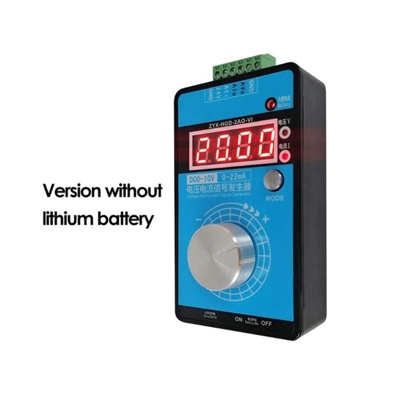 Adjustable Current Voltage Signal Generator for Engineers Technicians in Process Calibration Industrial Instrumentation
