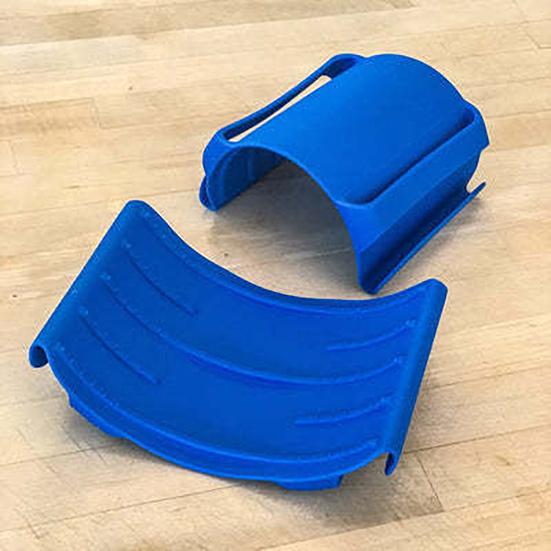 Силиконовый держатель для нарезки овощей, устойчивый к ожогам, с ручкой для приготовления пищи и