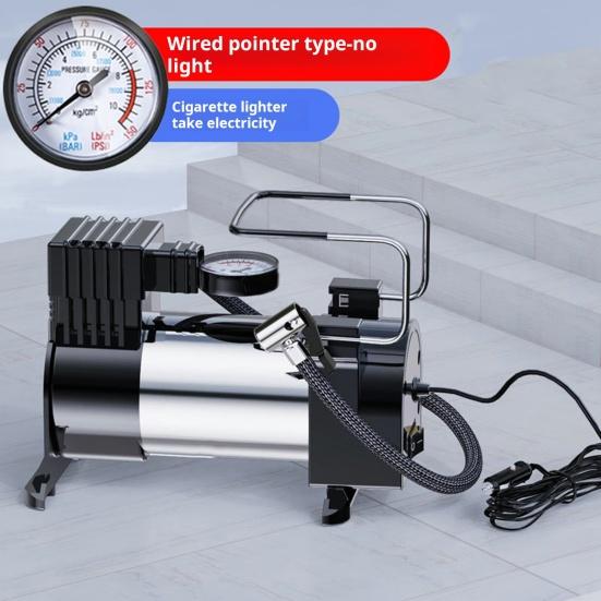 Portable Electric Inflator 12V Mini Car Air Pump Air Compressor Quick Inflating Digital