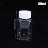 15-500Ml Transparent Plastic Bottle Wide Mouth Medicine Bottle With Screw Lid Seal Vials Liquid Reagent Container Food Grade