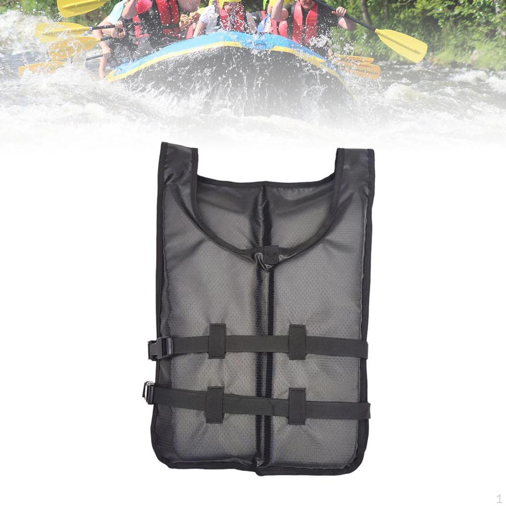 Life Vest Portable Adjustable Straps Swim Jacket for Adults Kayaking Surfing