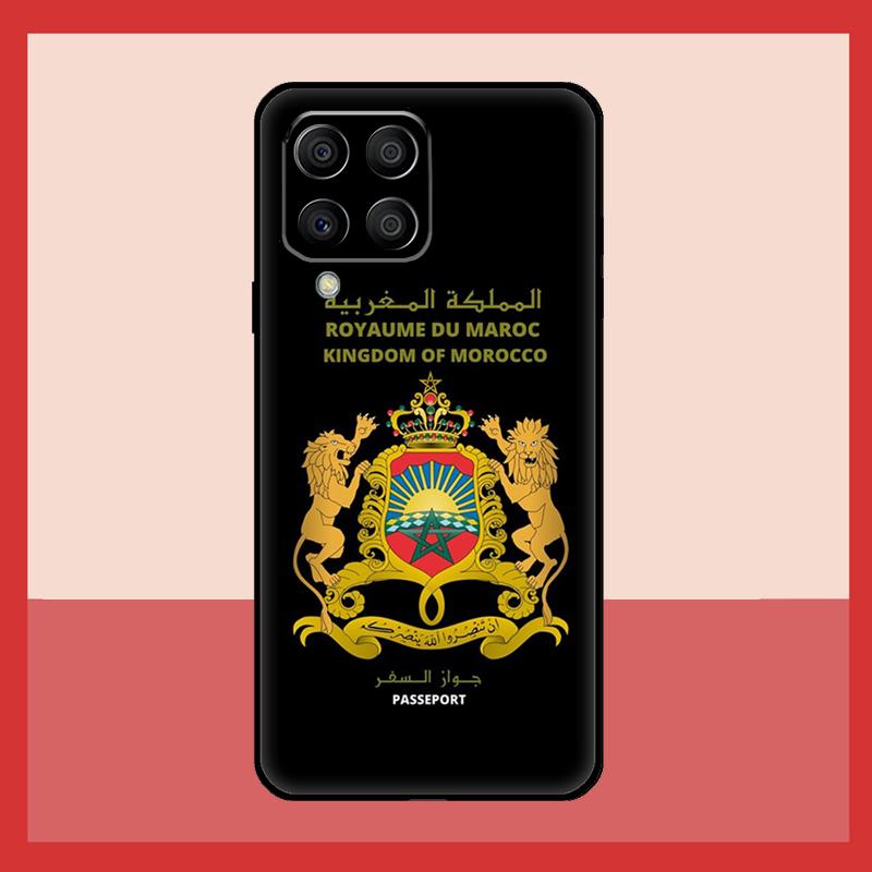 Чехол Флаг Марокко для Samsung Galaxy M31 M21 M13 M33 M53 M15 M35 M55 M16 M36 M56 M12 M32 M52 M14 M34 M54